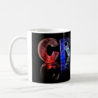 De naam Craig in 3D-lichten Koffiemok