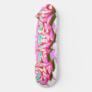 De naam Elizabeth op graffiti Persoonlijk Skateboard