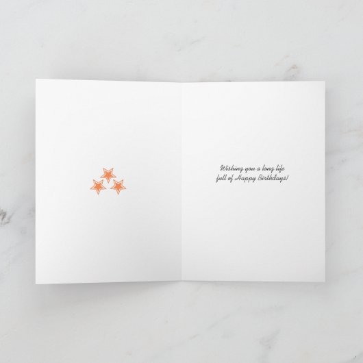 De naam en de leeftijd van de douane groeien oud o kaart (Binnen)