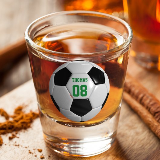 De Naam en het Aantal van het Football van de Voet Shot Glas