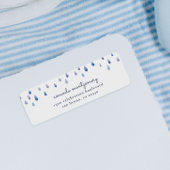 De Naam en het Adres van het Manuscript van Raindr Etiket