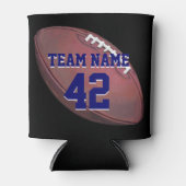 De Naam en het Football van het Aantal van de spel Blikjeskoeler (Voorkant)