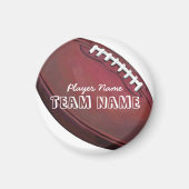 De Naam en het Football van het Aantal van de spel Magneet (Voorkant)