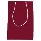 De naam en het Monogram van de Groomsmen van het M Medium Cadeauzakje (Achterkant)