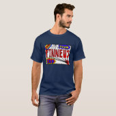 De naam Finneus Spider Web Super Powers T-Sh T-shirt (Voorkant volledig)