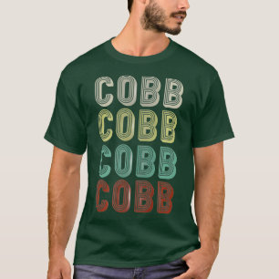 De naam is Cobb in Retro Disco Funny T-shirt