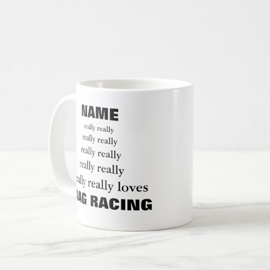 De naam is echt echt heel erg verliefd Onderwerp S Koffiemok (Voorkant links)