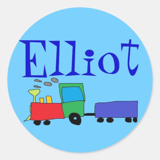 De naam is Elliot Stickers (Voorkant)