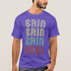 De naam is Erin in Funny Retro  Disco T-shirt