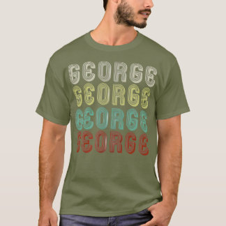 De naam is George in Funny Retro Disco T-shirt