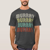 De naam is Murray in Funny Retro  Disco T-shirt (Voorkant)