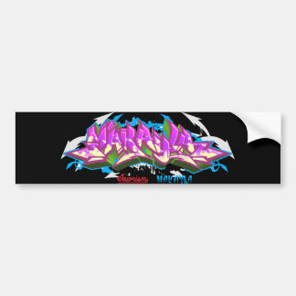 De naam Makayla in graffiti-Bumpersticker Bumpersticker