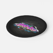 De naam Makayla in graffiti Papieren Bordje (Gekanteld)