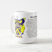 De naam Monahan, de Oorsprong, de Betekenis en de Koffiemok (Voorkant links)