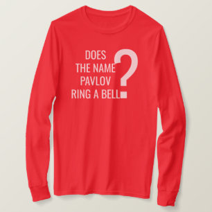 De naam Pavlov Ring a Bell T-shirt