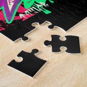 De naam Taylor in graffiti-Puzzle Legpuzzel (Zijkant)