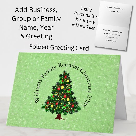 De naam Tekst die met Kerstmis overeenkomt - Groet Kaart