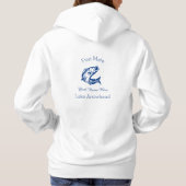 De naam van de Captains van de douane met springvi Hoodie (Achterkant)