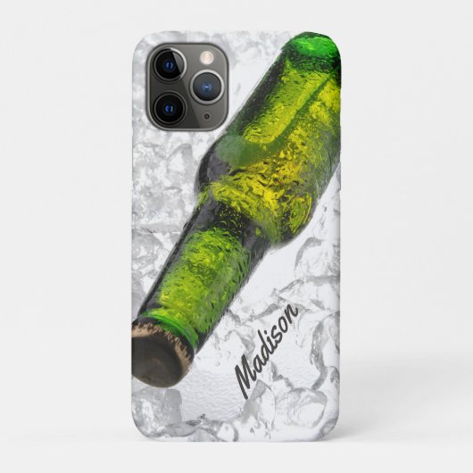 De naam van de douane Beer op de telefoongevallen Case-Mate iPhone Case (Achterkant)