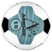 De naam van de douane Creëer Uw Eigen STRIPES Gepe Voetbal (Gedraaid)