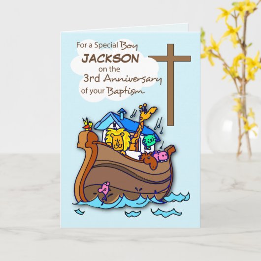 De Naam van de douane en Jaar, Derde Jubileum van Kaart (Gele Bloem)