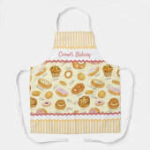 De Naam van de douane of de Tekst op het Patroon v Schort (Voorkant)