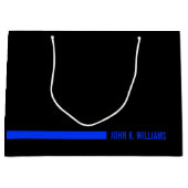 De naam van de douane op de politie van de Din Bla Large Cadeautasje (Voorkant)