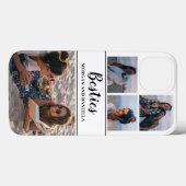 De Naam van de douane op Witte Beste Foto Collage  Case-Mate iPhone Case (Achterkant (horizontaal))