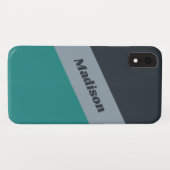 De naam van de douane Tri-Kleur telefoongevallen Case-Mate iPhone Case (Achterkant (horizontaal))