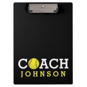 De Naam van de Douane van de Bus van het softball Klembord (Voorkant)