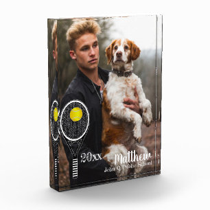 De Naam van de Foto van de Speler van Tennis en Ja