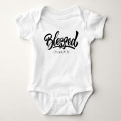 De naam van de gezegende baby romper (Voorkant)