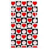 De Naam van de honkbalspeler of Tekst Gepersonalis Klein Cadeauzakje (Achterkant)