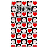 De Naam van de honkbalspeler of Tekst Gepersonalis Klein Cadeauzakje (Voorkant)