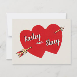 De naam van de katalysator  Valentijn Feestdagenkaart