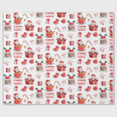 De naam van de klap aan het Kind van het Patroon v Cadeaupapier (Vlak)