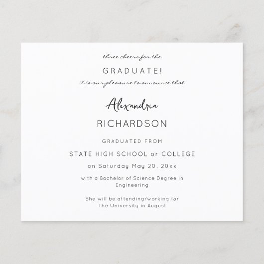 De Naam van de Mod van het Manuscript van de begro Flyer (Achterkant)