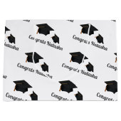 De naam van de moderne gediplomeerde groot cadeauzakje (Voorkant)