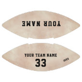 De naam van de moderne Waterverf nummerteam American Football (Panelen)