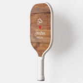 De Naam van de paar van het huwelijk, Hart, Datum, Pickleball Paddle (Links)