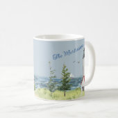 De naam van de Scène van de vuurtoren van de Water Koffiemok (Voorkant rechts)