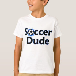 De Naam van de Speler van de Kerel van de Voetbal/ T-shirt