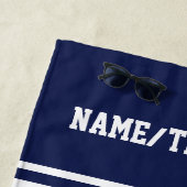 De Naam van de Speler van de voetbalspeler of het  Strandlaken (In situ)