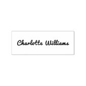 De Naam van het Douane Kind Meisje School Rubberstempel (Afrduk)