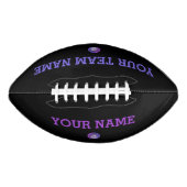 De Naam van het Football van de douane en de Naam  (Voorkant)