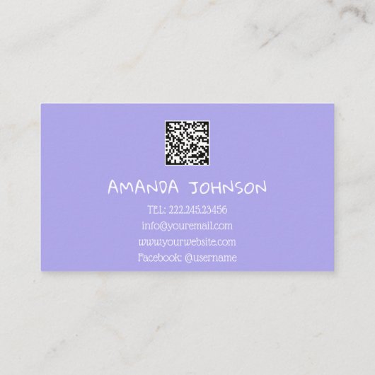 DE NAAM VAN HET KANAAL U DRUKHOLOGRAFIE VAN DE COD VISITEKAARTJE (Achterkant)