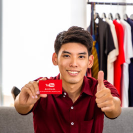 DE NAAM VAN HET KANAAL U DRUKTE LOGO QR CODE HOLOG VISITEKAARTJE