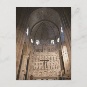 De naam van het klooster Santa Maria de Poblet Briefkaart