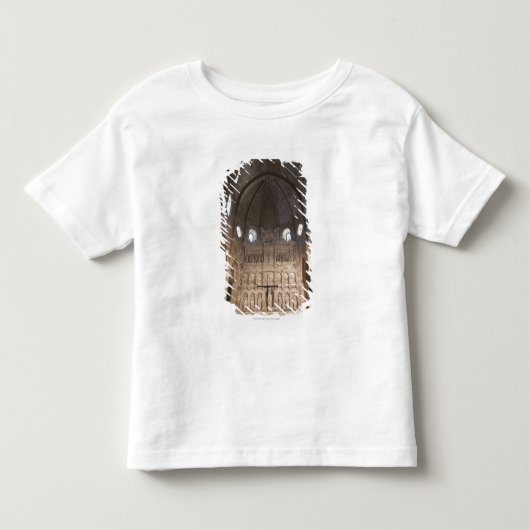 De naam van het klooster Santa Maria de Poblet Kinder Shirts (Voorkant)