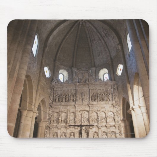 De naam van het klooster Santa Maria de Poblet Muismat (Voorkant)